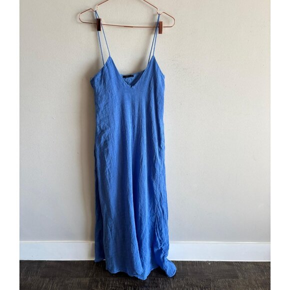 Zara Blue Maxi Dress - Picture 1 of 8
